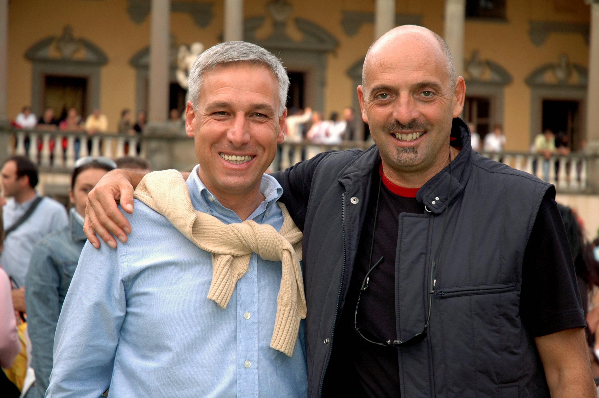 Giorgo Del Ghingaro e Paolo Brosio