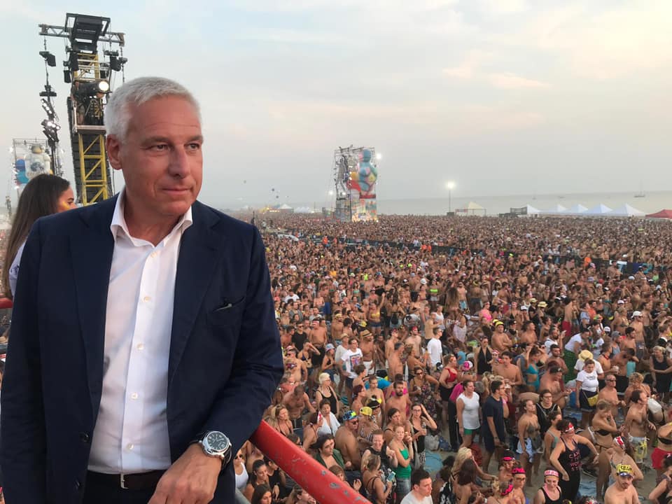 Giorgio Del Ghingaro al Carnevale di Viareggio 2020