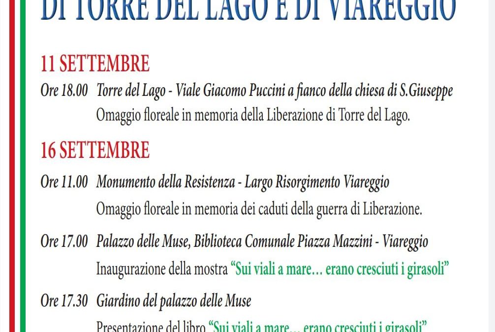 LIBERAZIONE DI VIAREGGIO E TORRE DEL LAGO