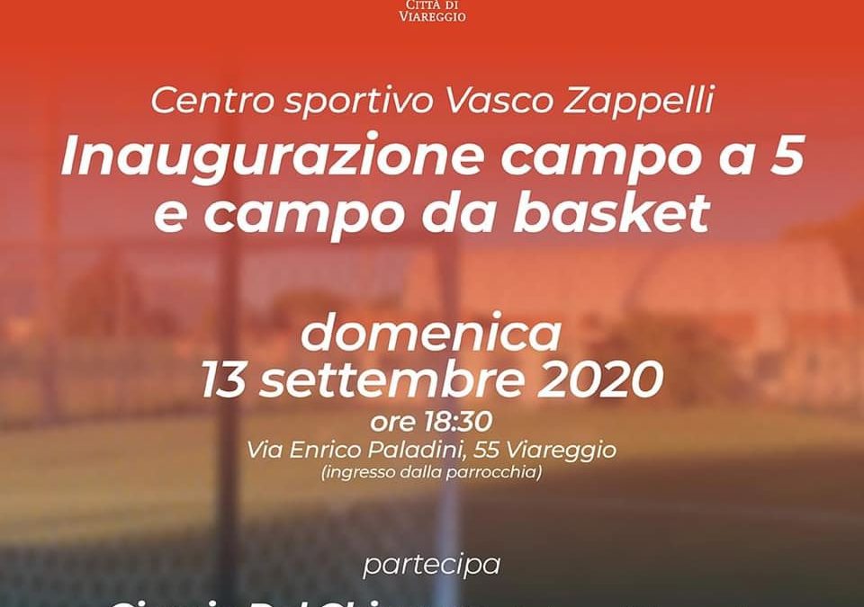 Inaugurazione campo a 5 e campo basket